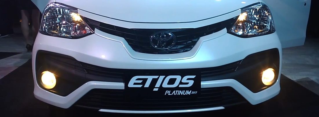 Chegou o Toyota Etios Platinum 2017