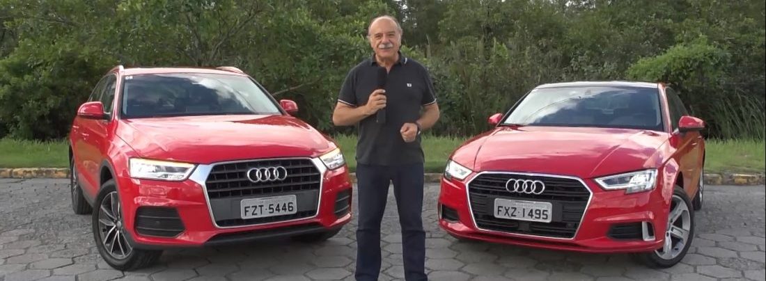 Impressões dos Audi A3 e Q3