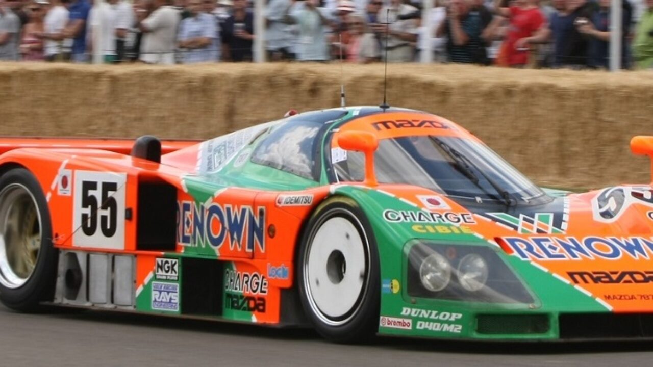 マツダ 787B 廃盤 787B: O japonês voador da Mazda﻿ : CARROS COM CAMANZI