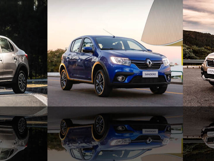 Renault Sandero e Logan com cara e transmissão novas, à partir de R$ 47 mil