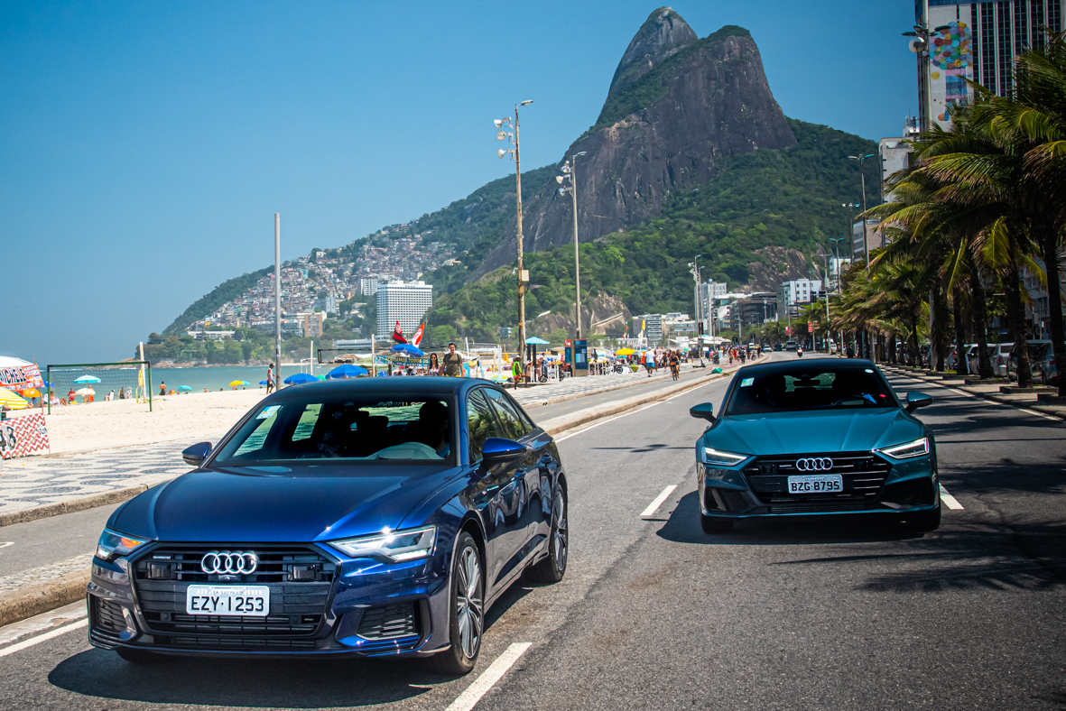 Novas gerações do Audi A6 e A7 estreiam entre R$ 427 mil e R$ 457 mil