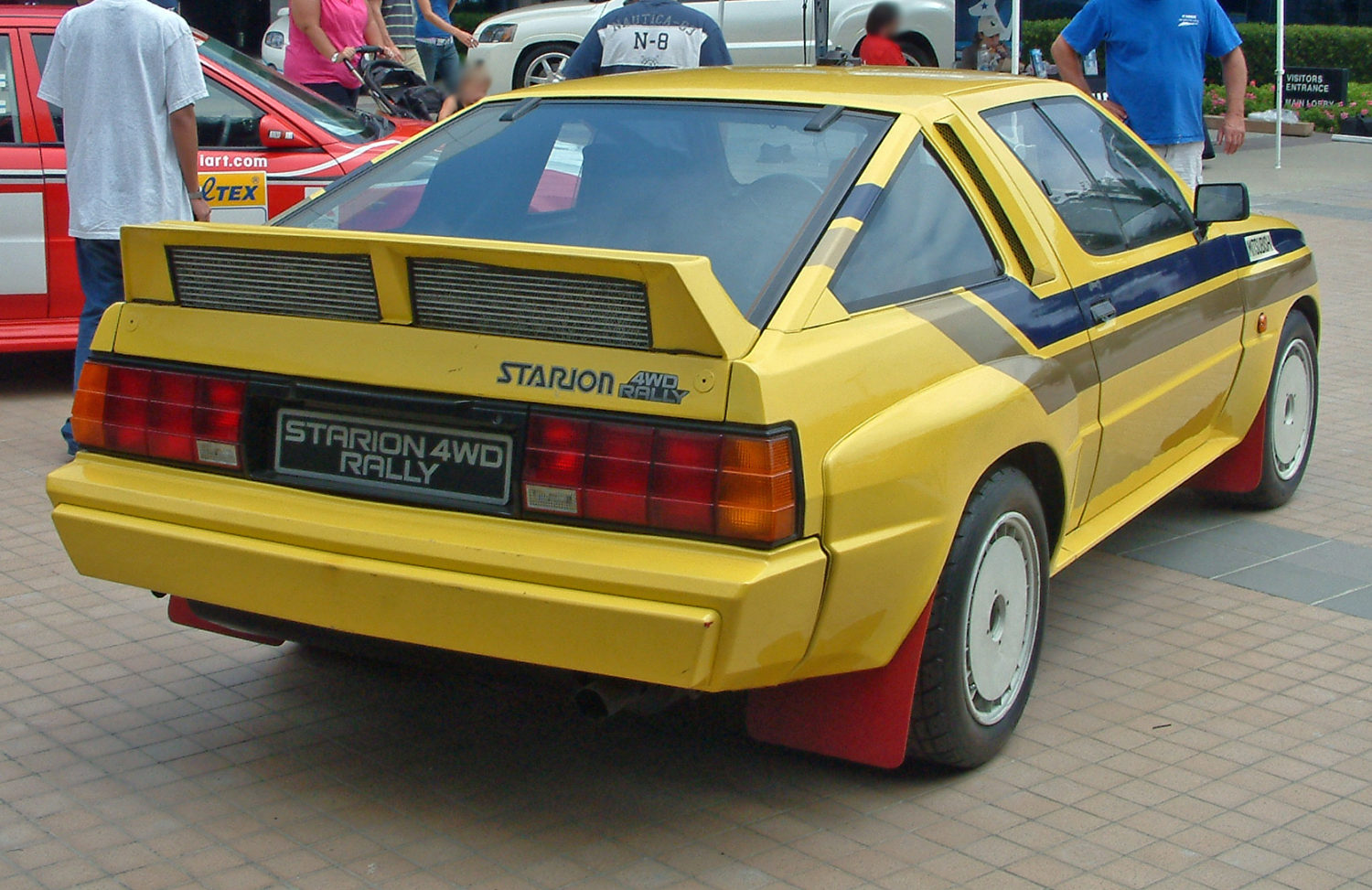 Starion 4WD Foi A Escola Da Mitsubishi No WRC : CARROS COM CAMANZI