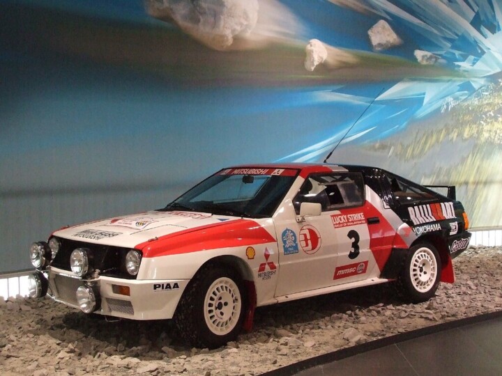 Starion 4WD foi a escola da Mitsubishi no WRC