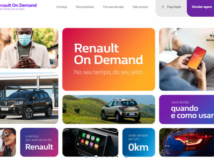 Renault On Demand parte de R$ 869