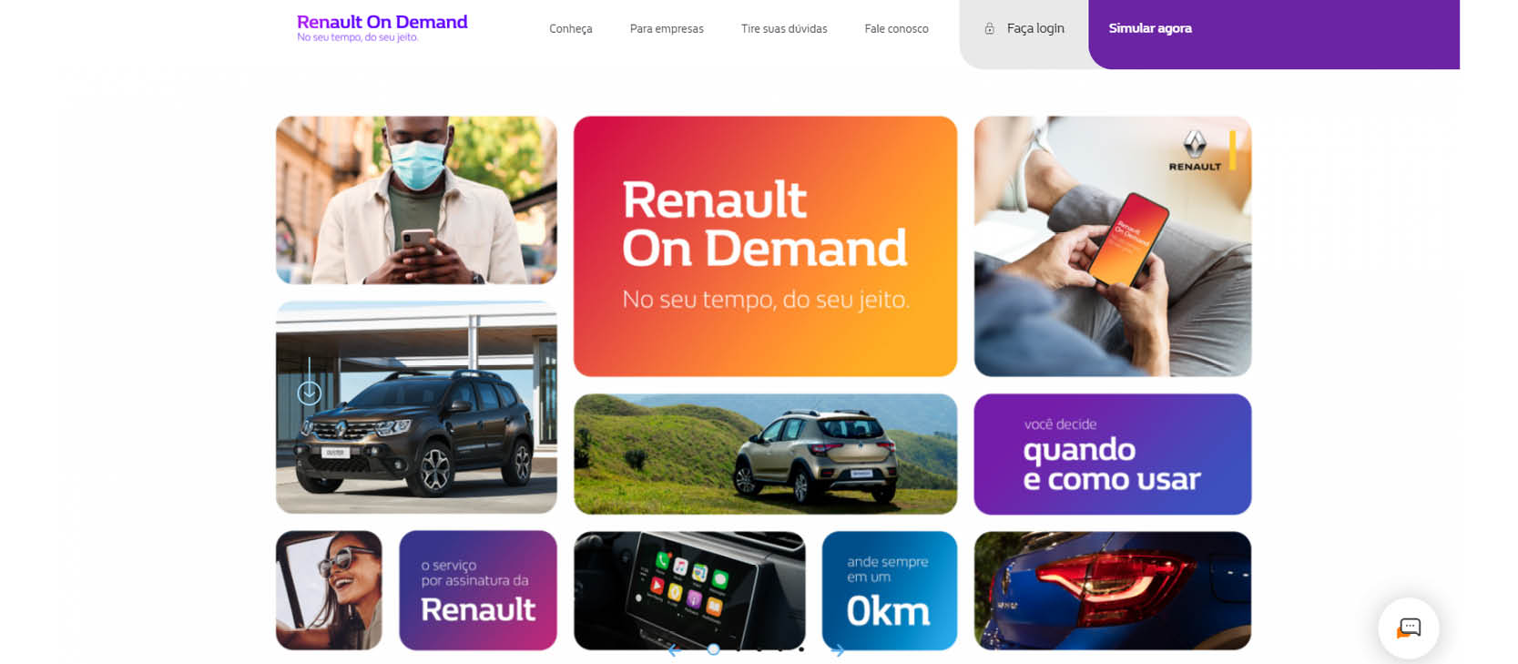 Renault On Demand parte de R$ 869