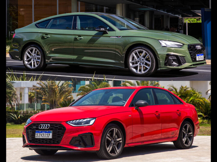 Novos Audi A4 e A5