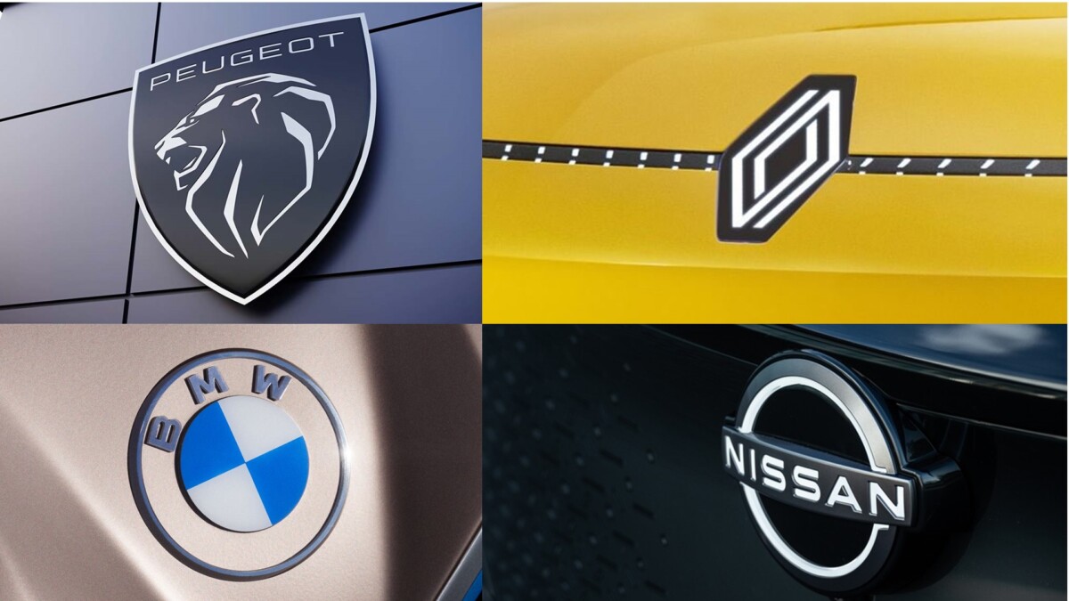 Por que tantas marcas de carro estão mudando o logotipo?