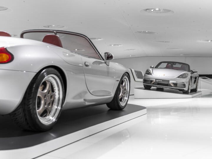 Porsche cria mostra dos 25 anos do Boxster