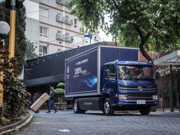 VW lança caminhão e-Delivery