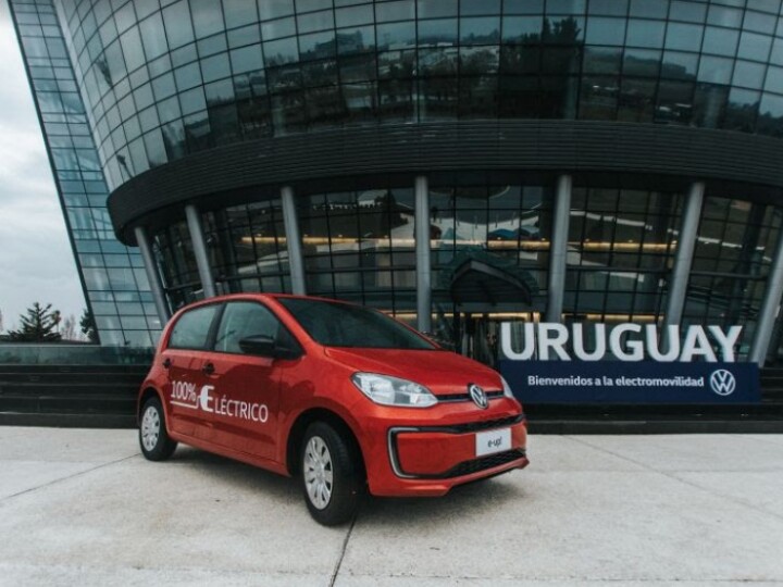 VW lança Up elétrico no Uruguai