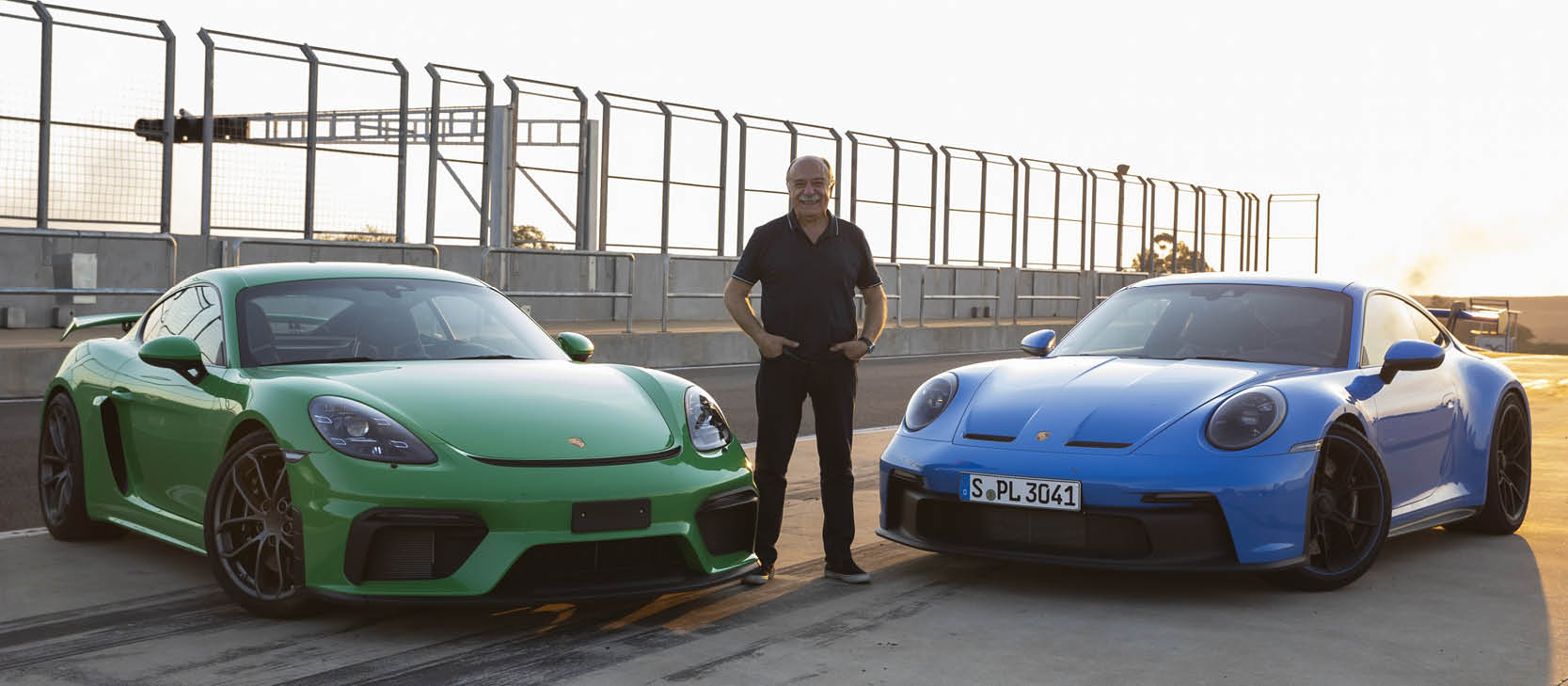 Porsche GT3 e GT4 nas mãos do Camanzi