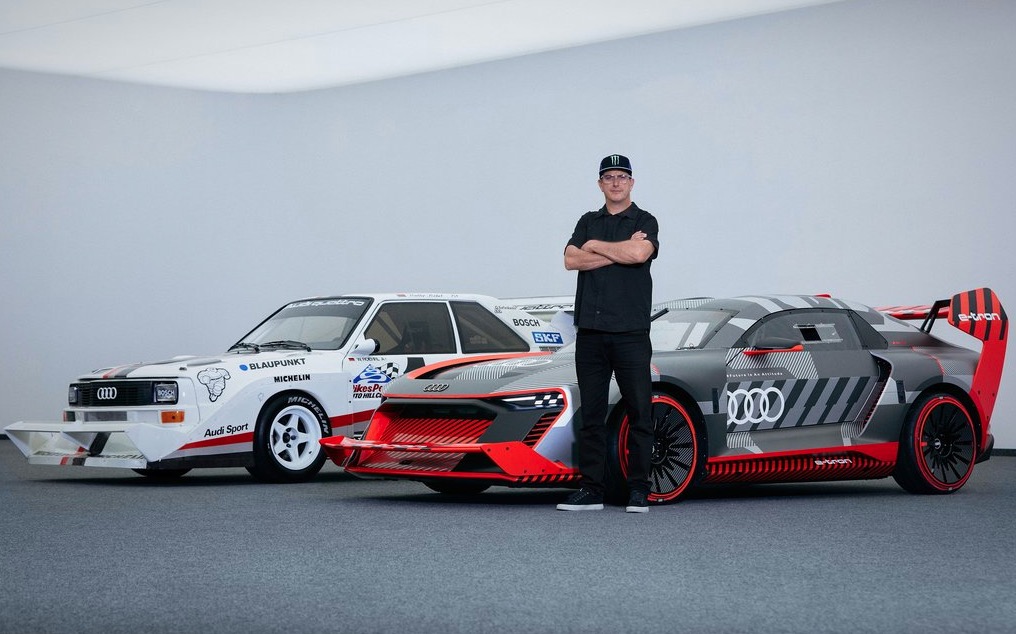 Audi cria supercarro elétrico para Ken Block