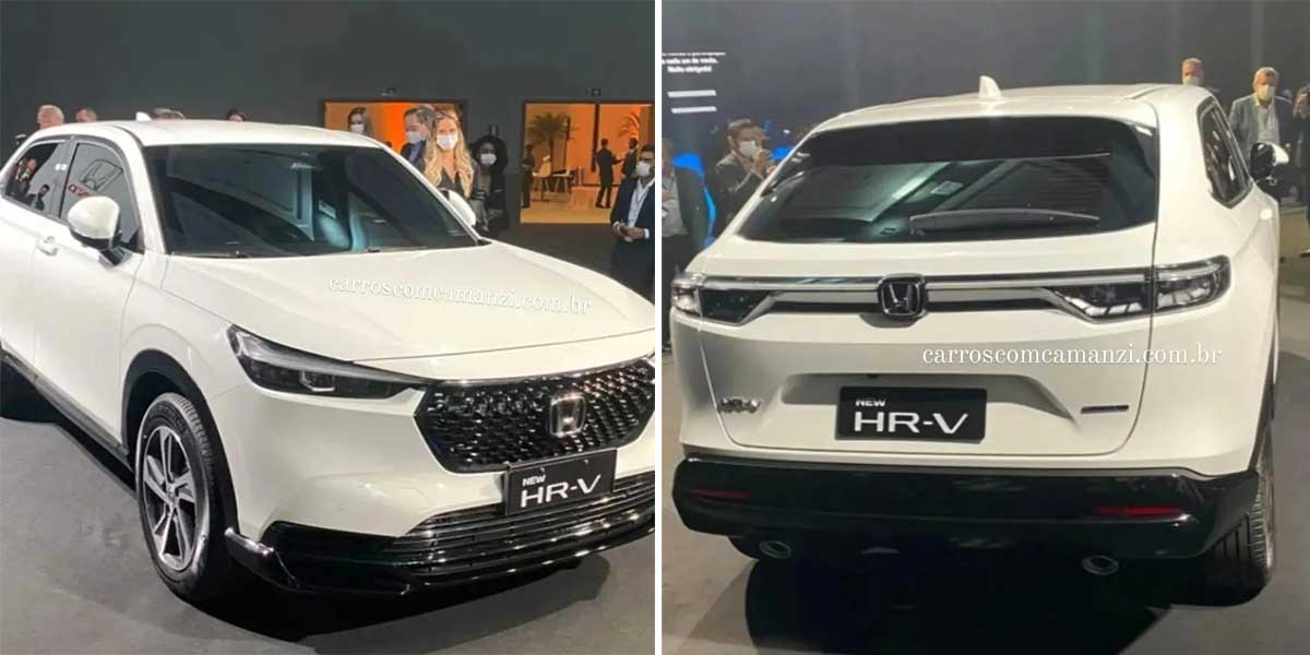 Honda HR-V 2023: nova geração aparece em evento no Brasil