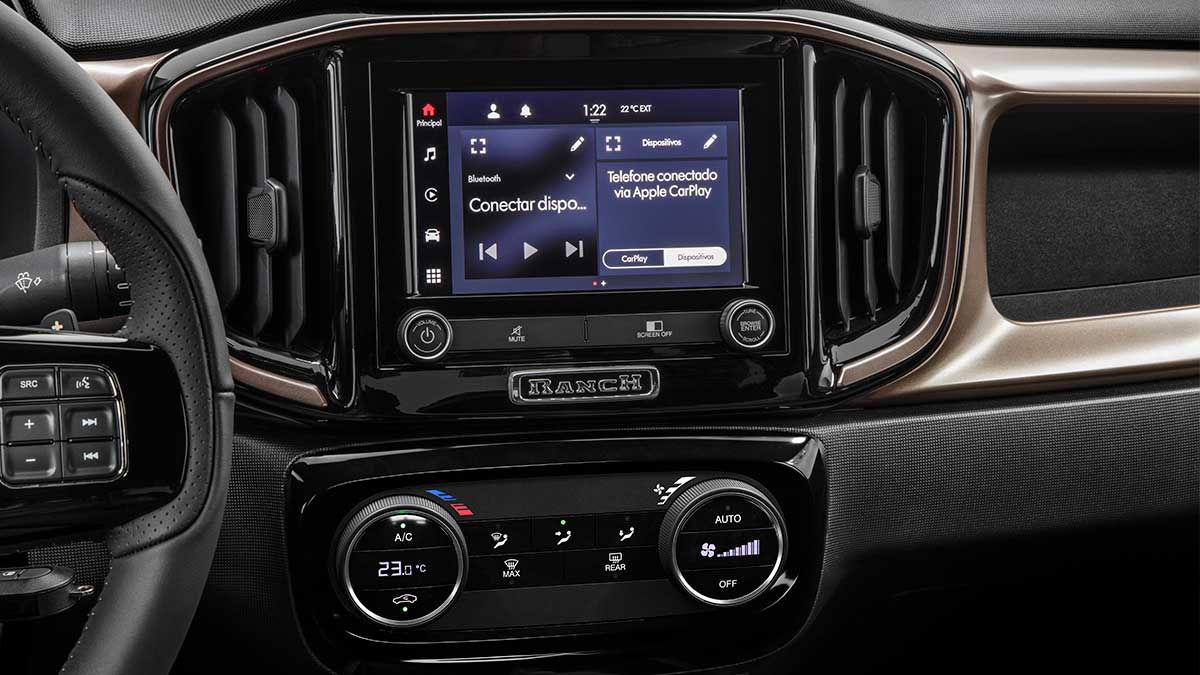 Fiat Strada 2023 agora tem ar-digital disponível