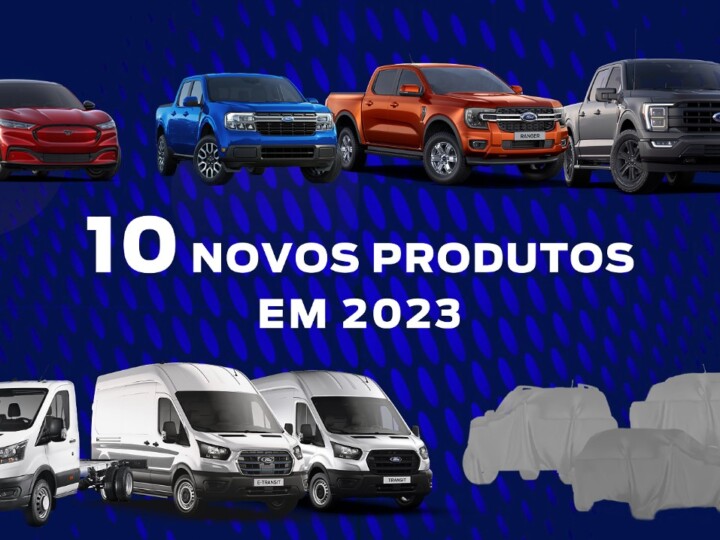 Ford vai lançar dez novidades em 2023