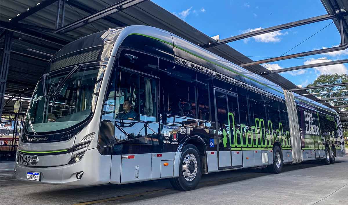 BYD inicia teste para tentar fornecer ônibus elétrico para Curitiba