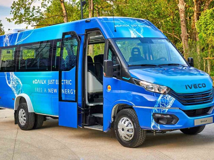 Iveco revela o eDaily: micro-ônibus 100% elétrico