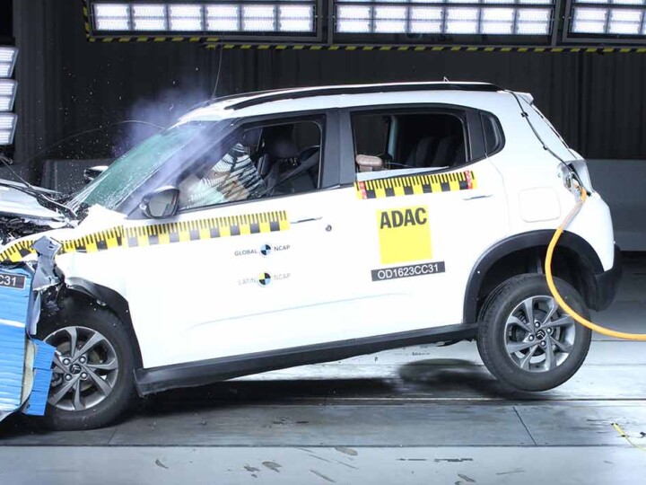 Citroën C3 leva bomba em crash test do Latin NCAP
