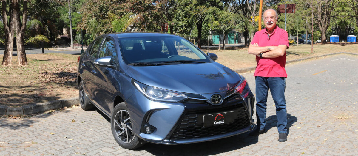 Teste do Toyota Yaris sedã