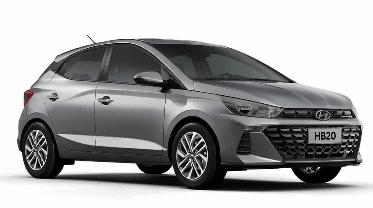 Hyundai lança quatro novas versões para o HB20 2024