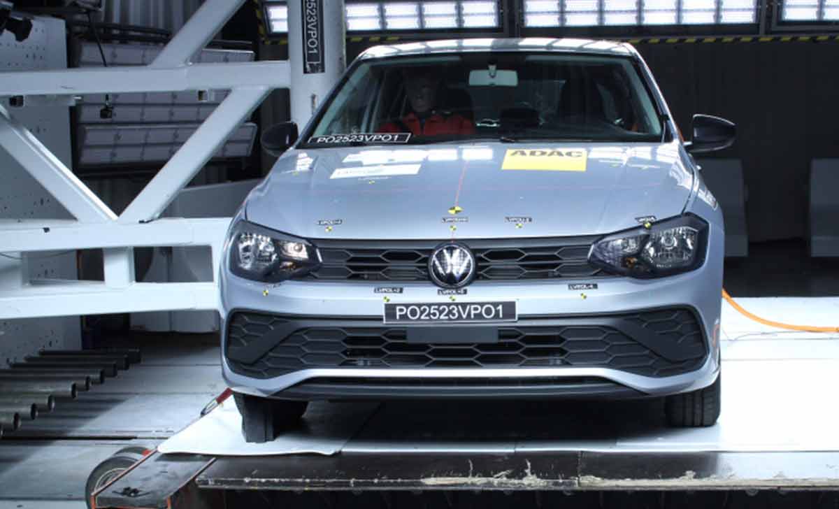Volkswagen Polo Track recebe 3 estrelas no Latin NCAP