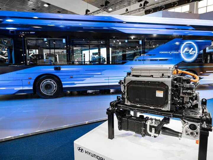 Iveco e Hyundai lançam ônibus elétrico movido a hidrogênio