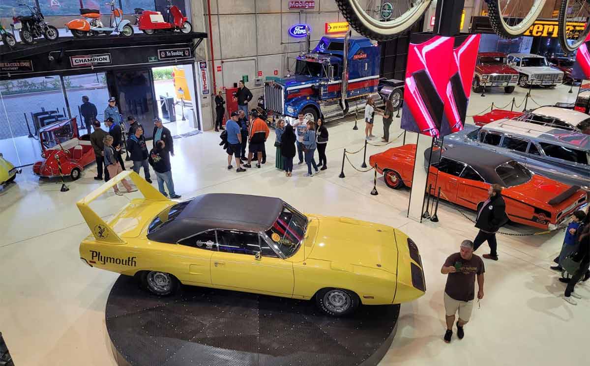 Acervo do novo museu (foto: Chrysler Clube do Brasil)
