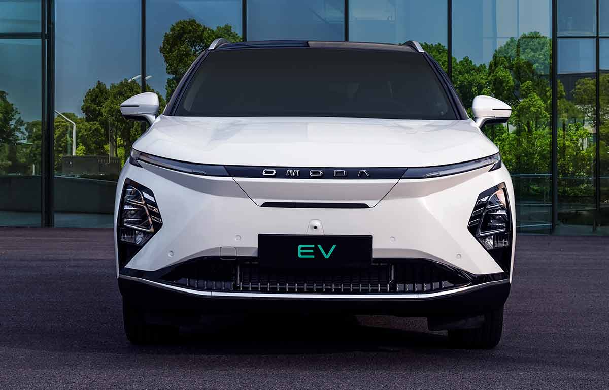 Omoda 5 EV: SUV 100% elétrico tem dianteira sem grade