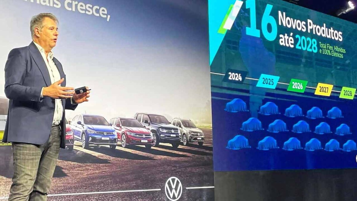 Volkswagen aumenta investimento no Brasil e aposta mais em híbridos que elétricos