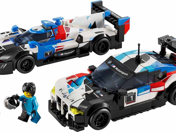 BMW e Lego criam miniaturas de carros de corrida M Motorsport