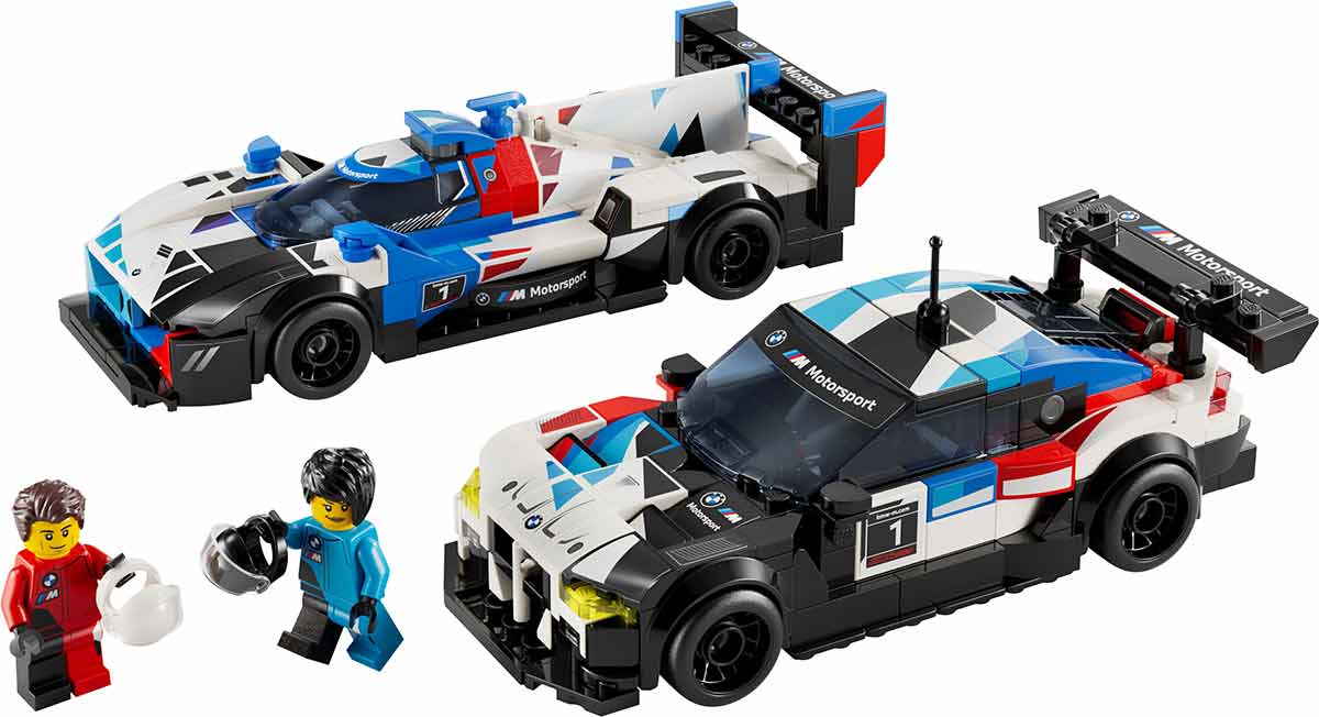 BMW e Lego criam miniaturas de carros de corrida M Motorsport