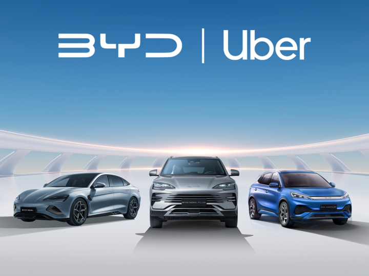 Uber e BYD: parceria pela eletrificação