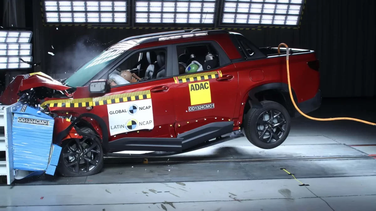 Chevrolet Montana Recebe Três Estrelas do Latin NCAP