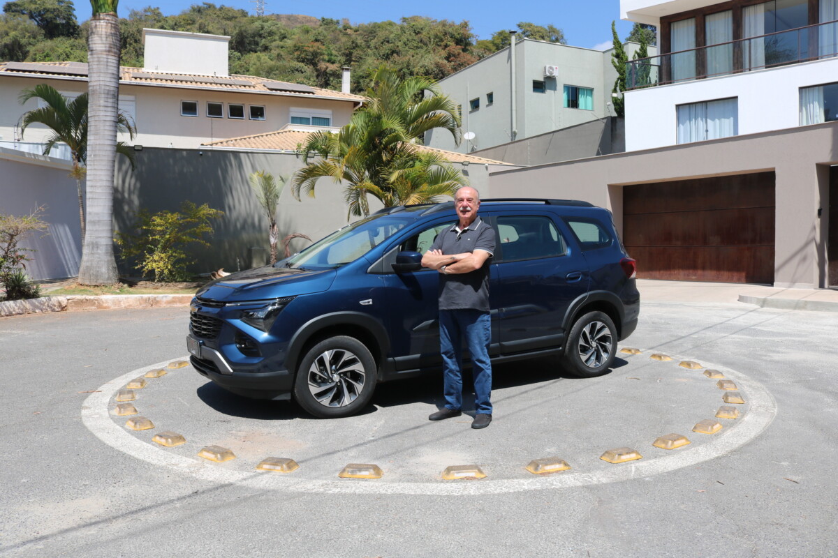 Teste do Novo Chevrolet Spin 2025