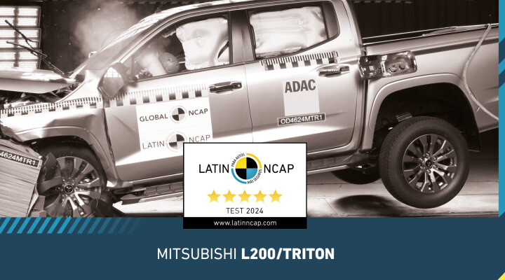 Mitsubishi Triton Tailandesa: Primeira Picape Cinco Estrelas no Latin NCAP