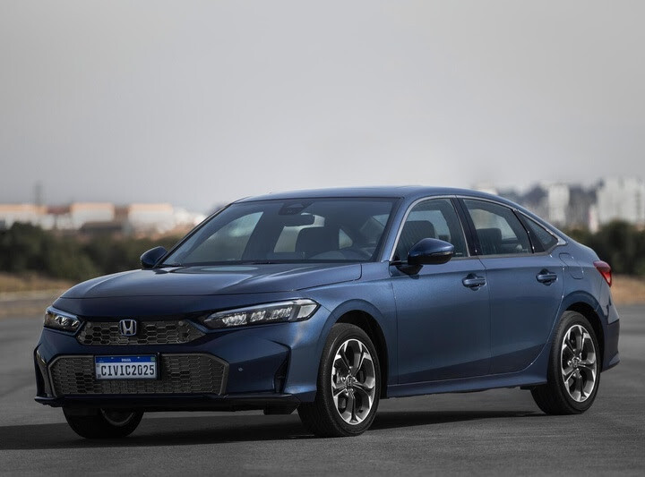 Híbrido, Honda Civic 2026 mantém preço do 2025