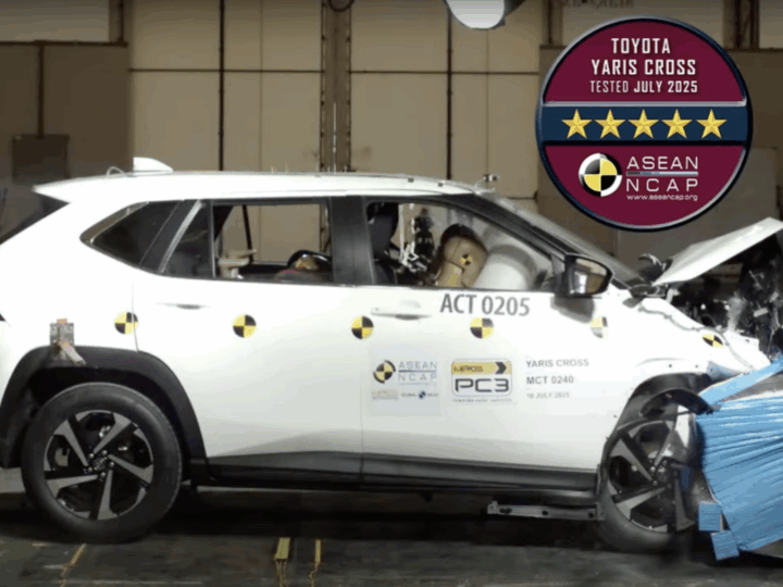 Yaris Cross recebe nota máxima em segurança antes de estreia no Brasil