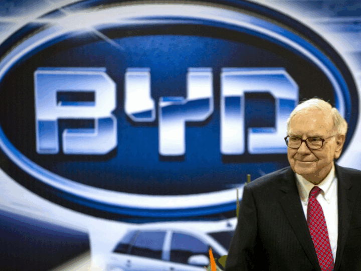 Ações caindo: principal investidor da BYD abandona a montadora