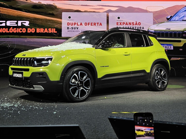 Jeep Avenger será lançado em maio com ChatGPT integrado
