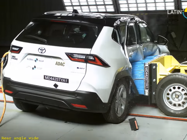 Toyota Yaris Cross vai mal em testes de segurança do Latin NCAP