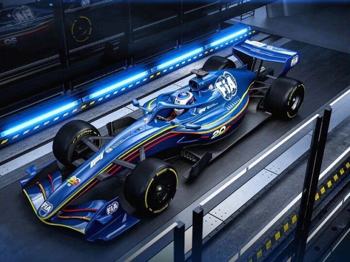 A novíssima Fórmula 1 para 2026