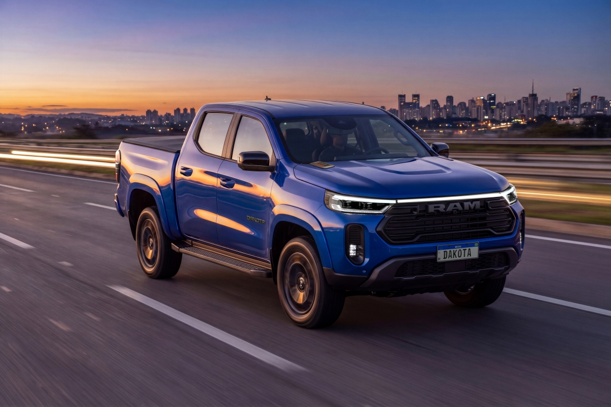 Ram Dakota Laramie Night Edition é a nova versão de topo da picape