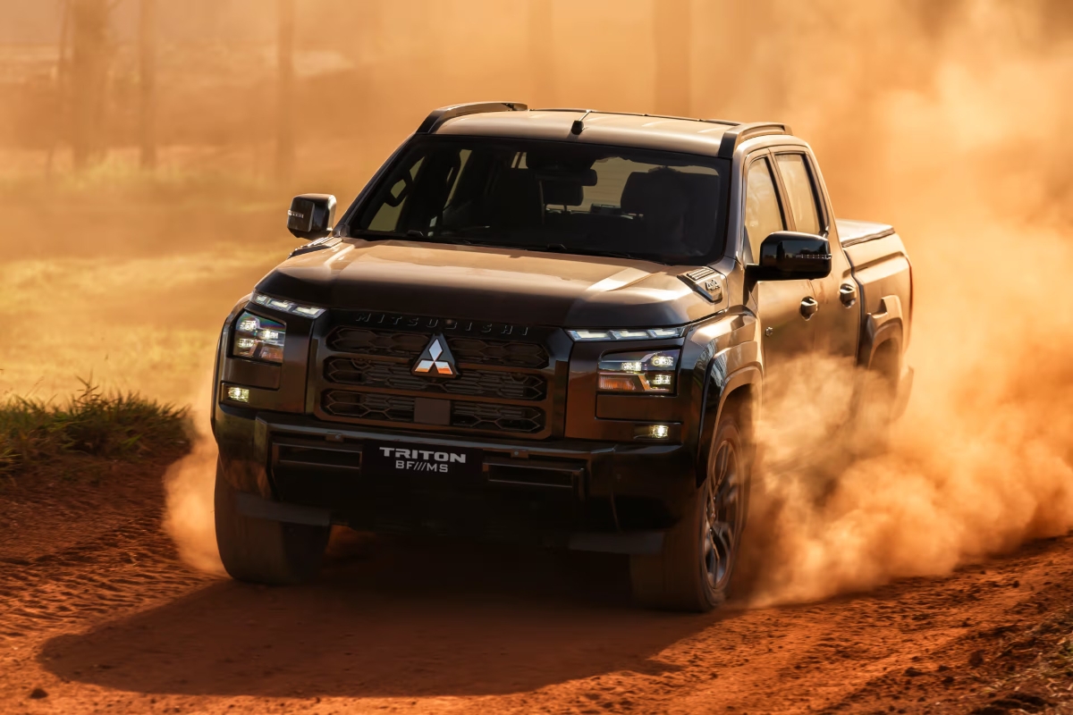 Mitsubishi lança série exclusiva BF///MS da Triton