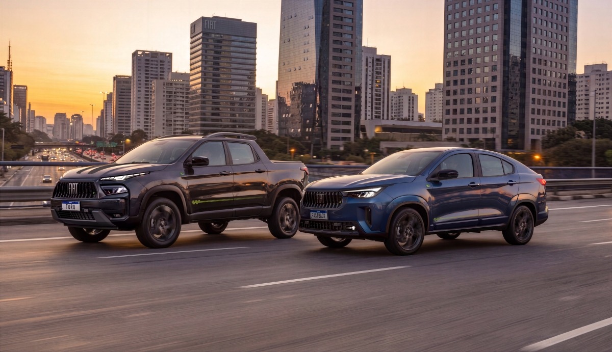 Fiat Fastback e Toro MHEV ganham série especial de 50 anos da Fiat no Brasil