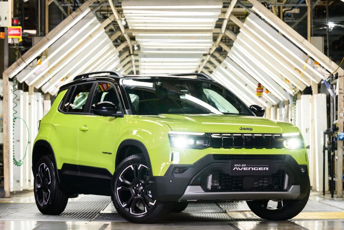 Jeep Avenger terá motor turbo híbrido leve em todas as versões